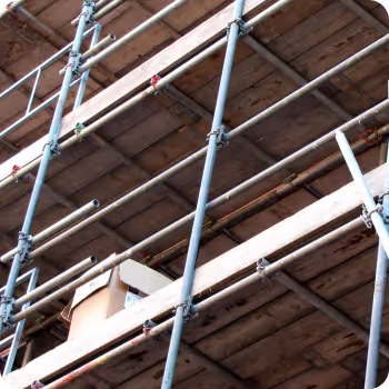 A scaffolding 